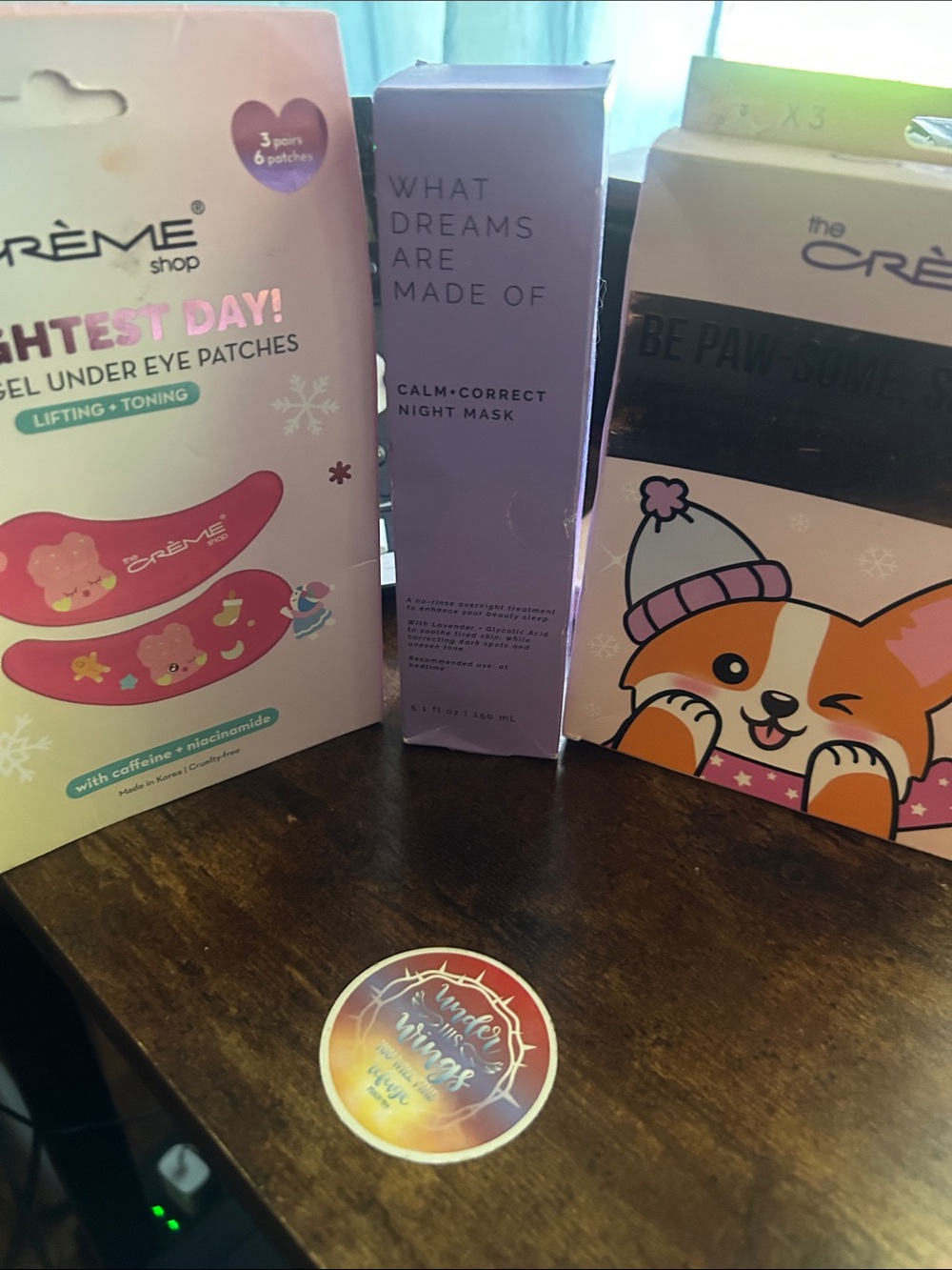3pc beauty bundle Calm + Correct Night Mask — Lavender Purple Bottle